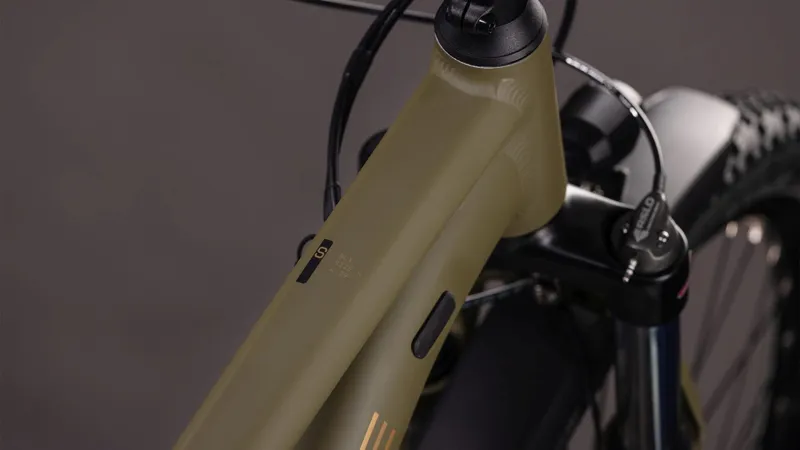 Cube Aim SLX FE Hardtail Mountain Bike 2026 in Dustyolive/Gold-1