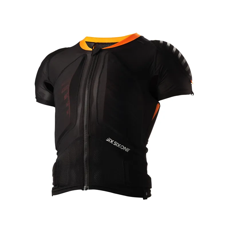 SixSixOne Evo Compression Short Sleeve Jacket in Black