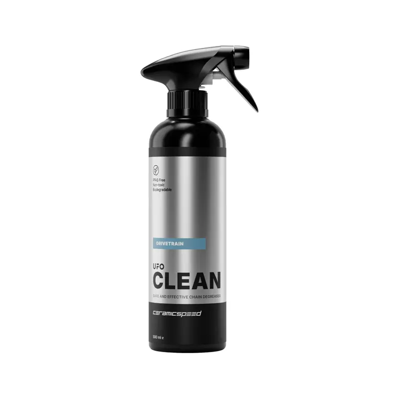 Balfes Bikes Ceramicspeed UFO Clean Drivetrain 500ml Cleaner in Black/Silver | Free postage over £30, £10 off first order, price match & 0% finance.