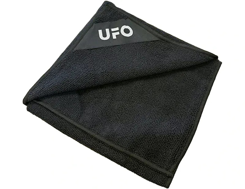 Ceramicspeed UFO Clean Microfiber Towel in Black