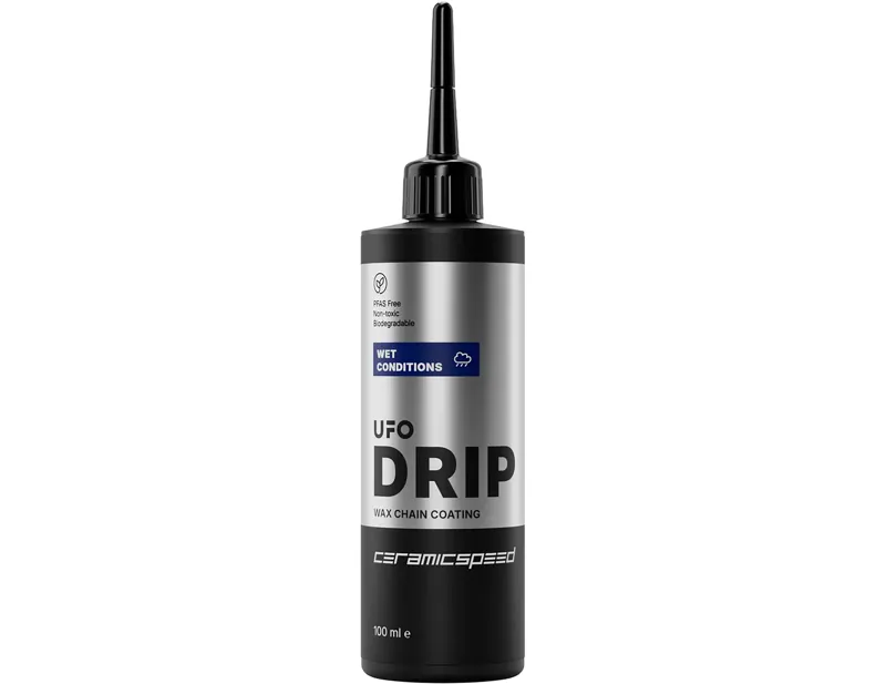 Ceramicspeed UFO Drip Wet Conditions Wax Chain Coating 100ml in Black