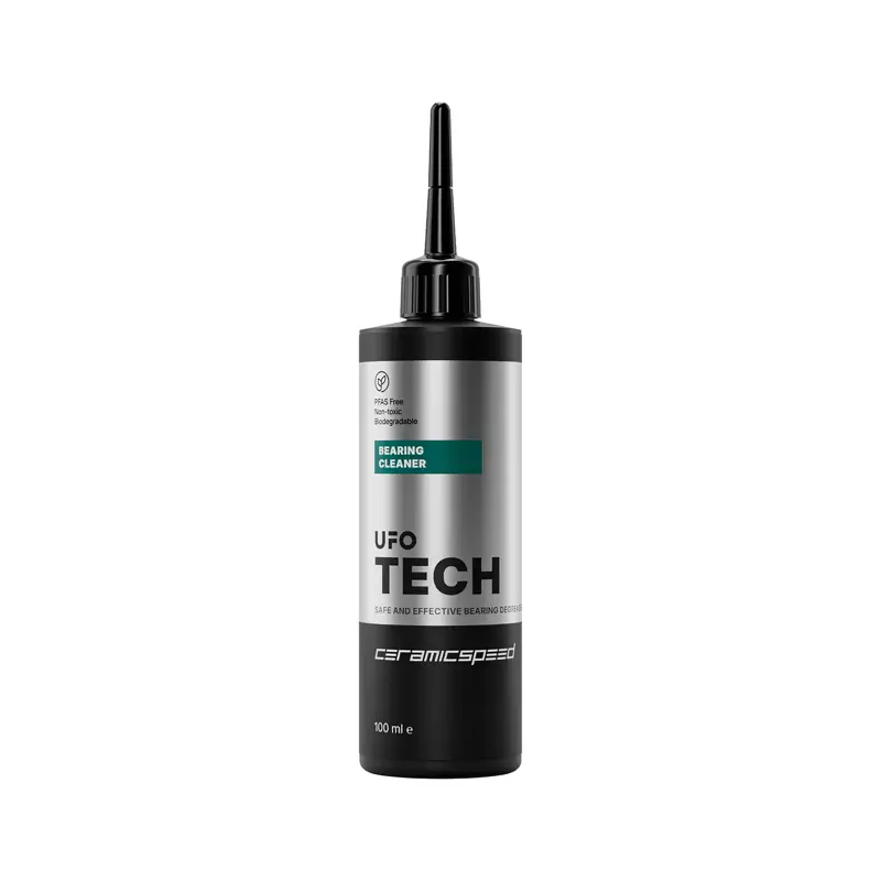 Balfes Bikes Ceramicspeed UFO Tech Bearing Cleaner 100ml in Black/Silver | Free postage over £30, £10 off first order, price match & 0% finance.