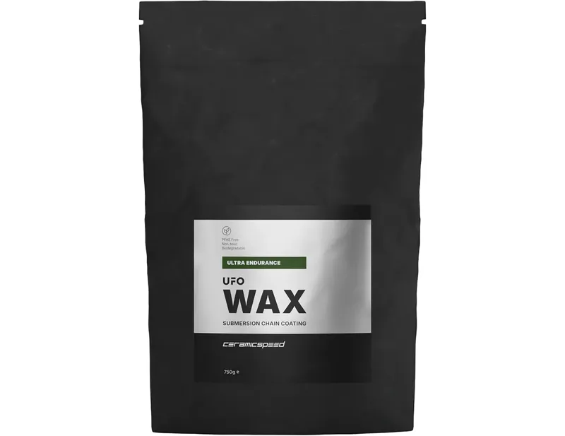 Balfes Bikes Ceramicspeed UFO Wax Ultra Endurance 750g Bag in Black | Free postage over £30, £10 off first order, price match & 0% finance.