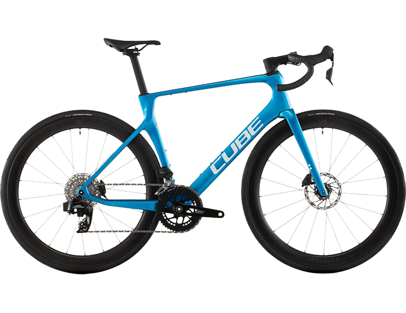 Balfes Bikes Cube Agree C:62 EX Road Race Bike 2026 in Topasblue | Free postage over £30, £10 off first order, price match & 0% finance.