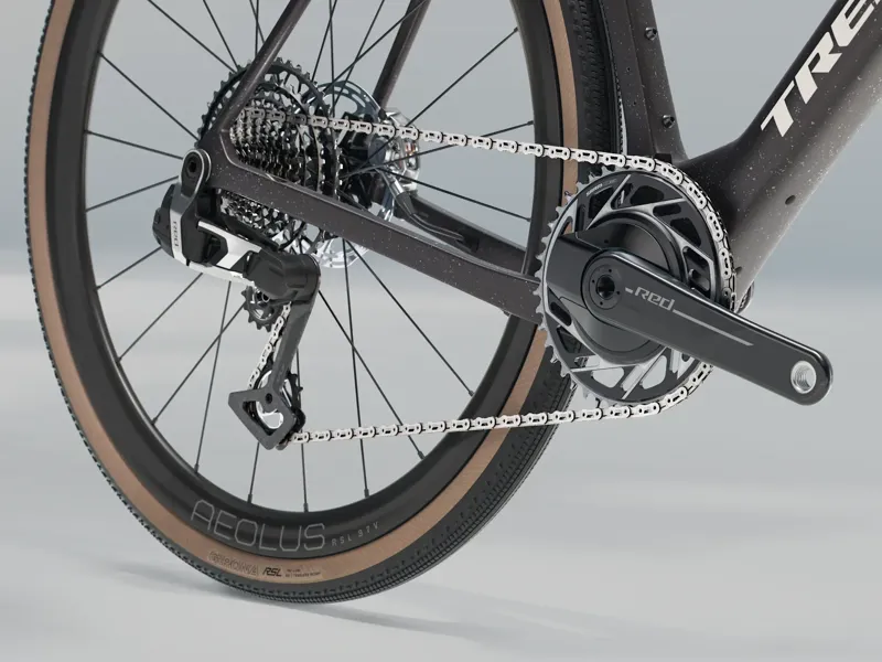 EX DISPLAY Trek Checkmate SLR 9 AXS Gravel Bike MediumLarge 2026 in Gloss Trek Black/Matte Carbon-4