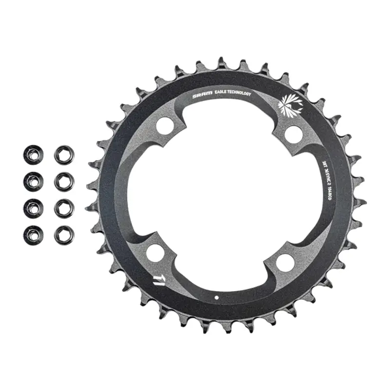 Balfes Bikes Specialized Turbo 38T Eagle 12-Speed 104mm BCD 1x - Chainring Bolts - SRAM 38T in Black | Free postage over £30, £10 off first order, price match & 0% finance.