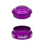Chris King Inset 8 ZS44/EC44 Headset 1-1/8 inch - 1-1/4 inch in 3D Violet