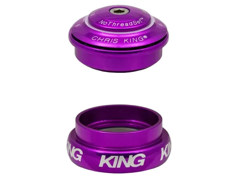Chris King Inset 8 ZS44/EC44 Headset 1.125-1.25 inch in 3D Violet