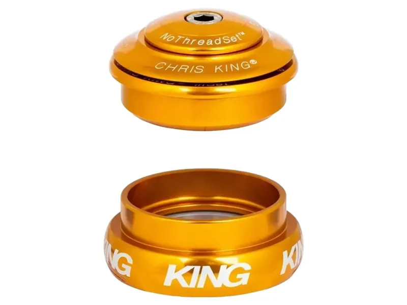 Chris King Inset 8 ZS44/EC44 Headset 1.125-1.25 inch in Gold