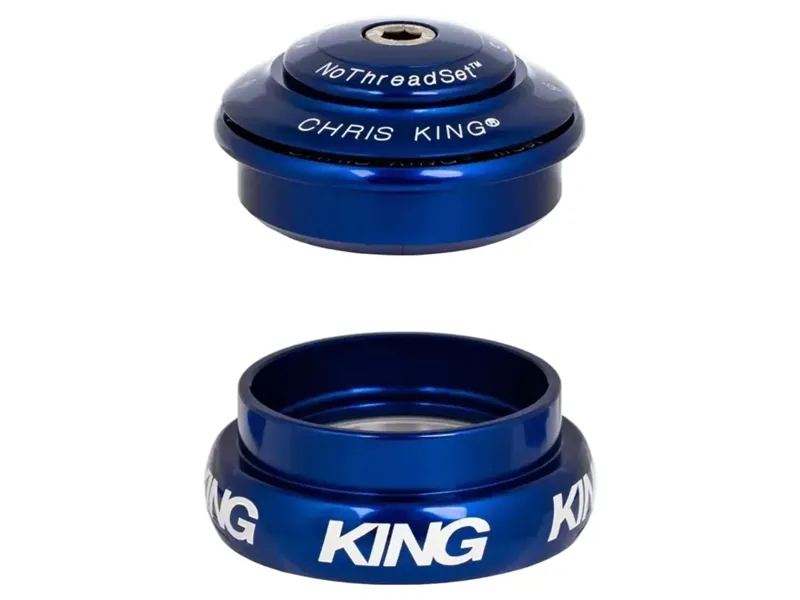Chris King Inset 8 ZS44/EC44 Headset 1.125-1.25 inch in Navy