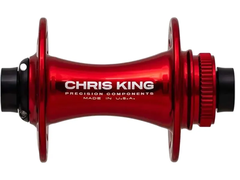 Chris King MTB Boost Centerlock Front Hub 110x15mm in Red
