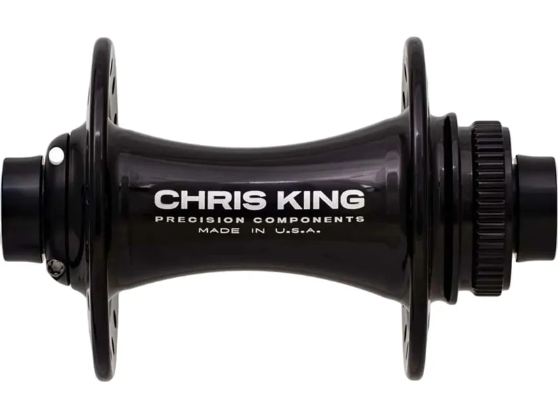 Chris King MTB Boost Centerlock Steel Front Hub 110x15mm in Black