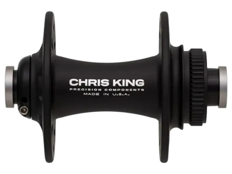 Chris King Road R45D Front Hub 100x12mm in Matte Black