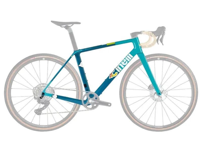 Cinelli King Zydeco II Frameset in Bayou Blue