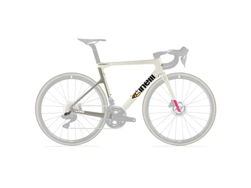 Cinelli Pressure II Frameset 2026 in Chalk Grey