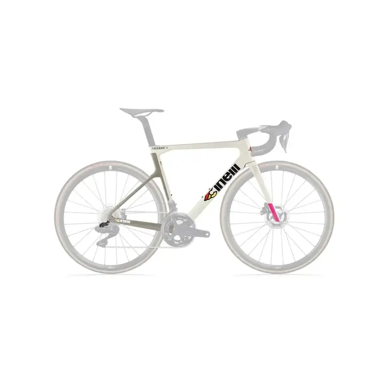 Balfes Bikes Cinelli Pressure II Frameset 2026 in Chalk Grey | Free postage over £30, £10 off first order, price match & 0% finance.