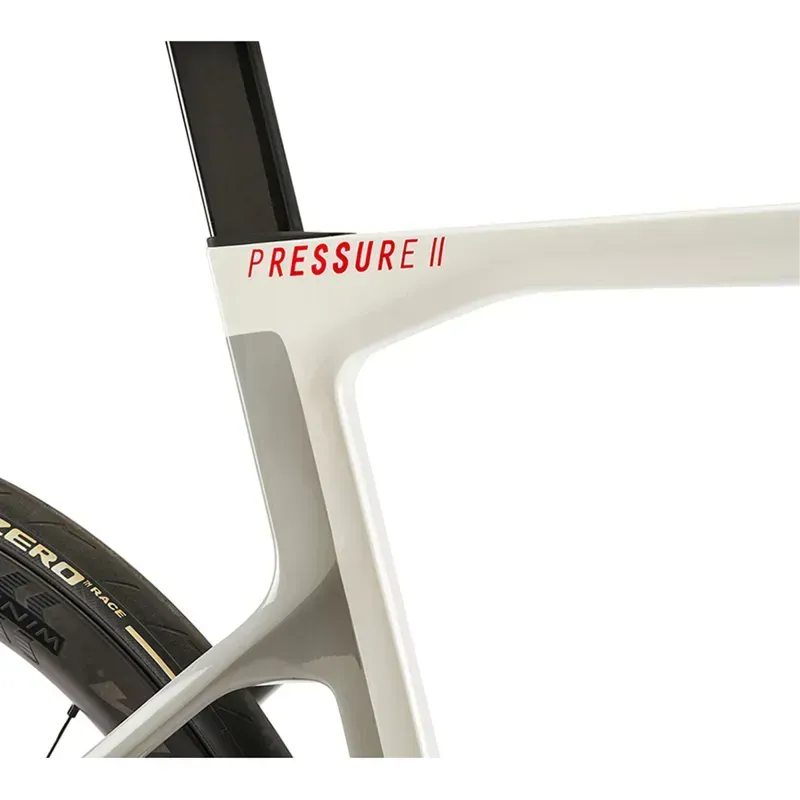 Cinelli Pressure II Frameset 2026 in Racing White-2