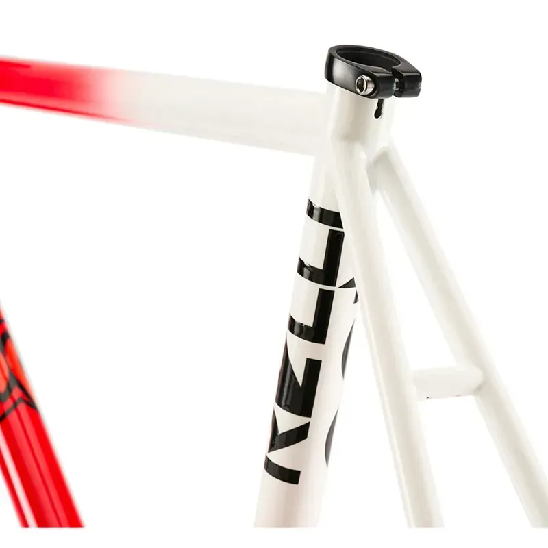 Cinelli Vigorelli Steel Track Frame 2026 in Red-White-4