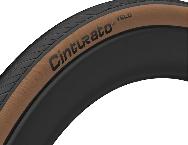 Pirelli Cinturato Velo TLR Classic 700x26-28c Tyre in Tan