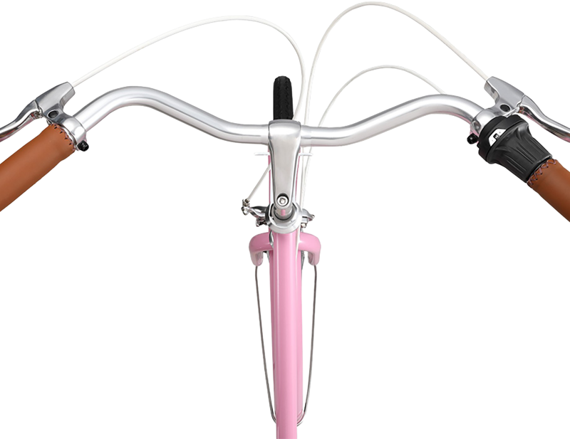 Reid Ladies Classic Vintage Shopper Bike 2027 in Pink-3