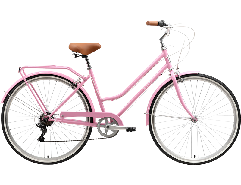 Reid Ladies Classic Vintage Shopper Bike 2027 in Pink