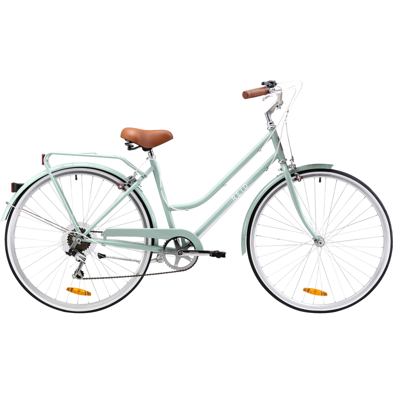 Balfes Bikes Reid Ladies Classic Vintage Shopper Bike 2027 in Sage | Free postage over £30, £10 off first order, price match & 0% finance.