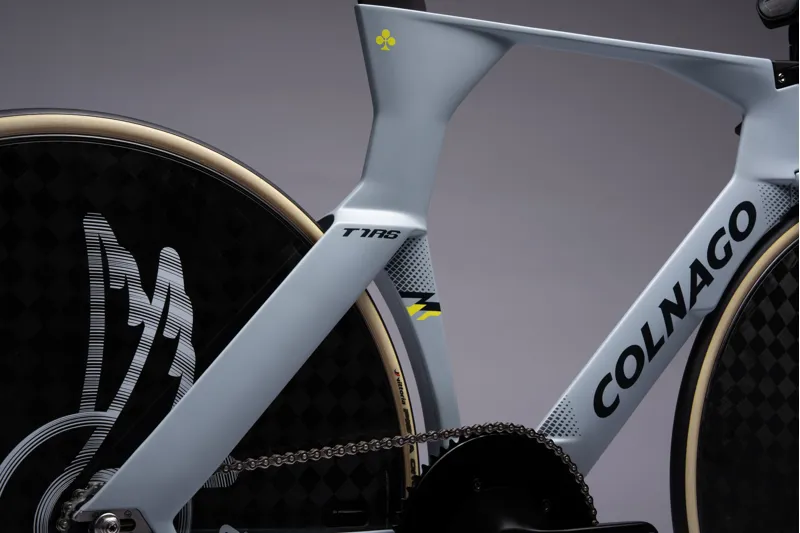 Colnago T1RS Disc Carbon Track Frameset 2025 T1LX in Grey-4
