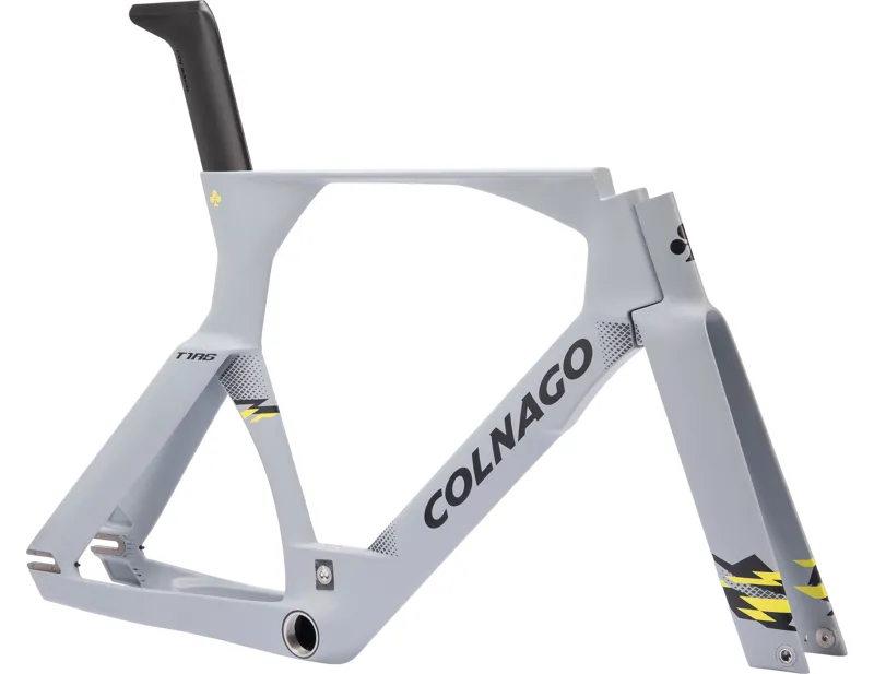Colnago T1RS Disc Carbon Track Frameset 2025 T1LX in Grey-1