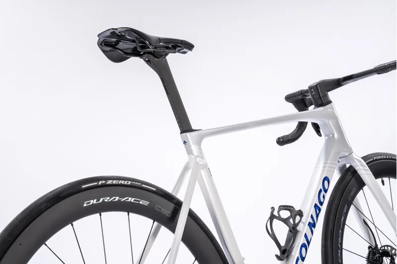 Colnago V5rs Disc Carbon Road Complete Bike Dura Ace Di2 2025 in VRWB White-8