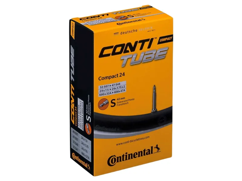Continental Compact Tube 16x1.35 Presta Valve