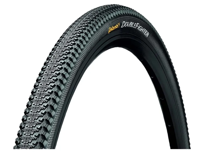 Continental Double Fighter III Wire Bead 24in Tyre in Black