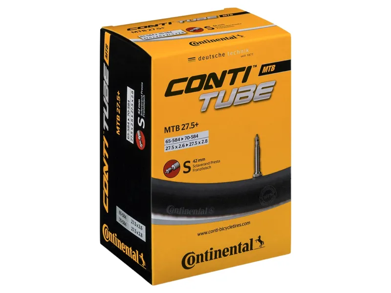 Continental MTB 26 Light Presta Tube 26 inch in Black