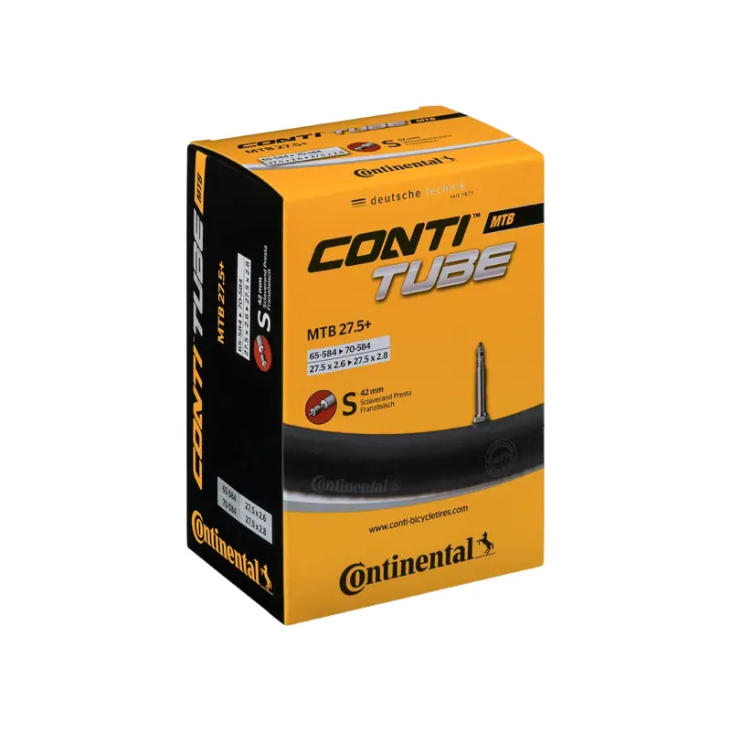 Balfes Bikes Continental MTB 26 Light Presta Tube 26 inch in Black | Free postage over £30, £10 off first order, price match & 0% finance.
