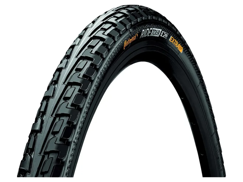 Continental Ride Tour Tyre 27 - Wire Bead in Black