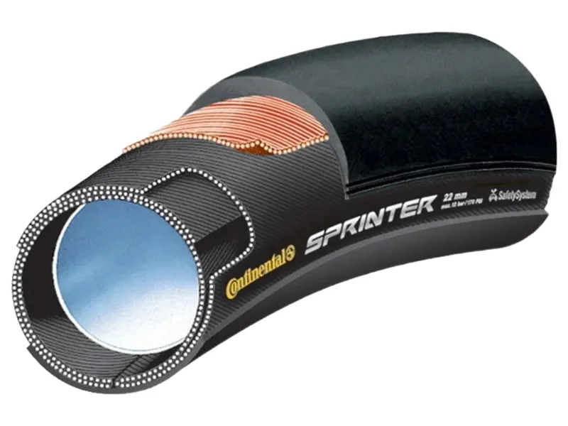 Continental Sprinter Tubular Road Bike Tyre