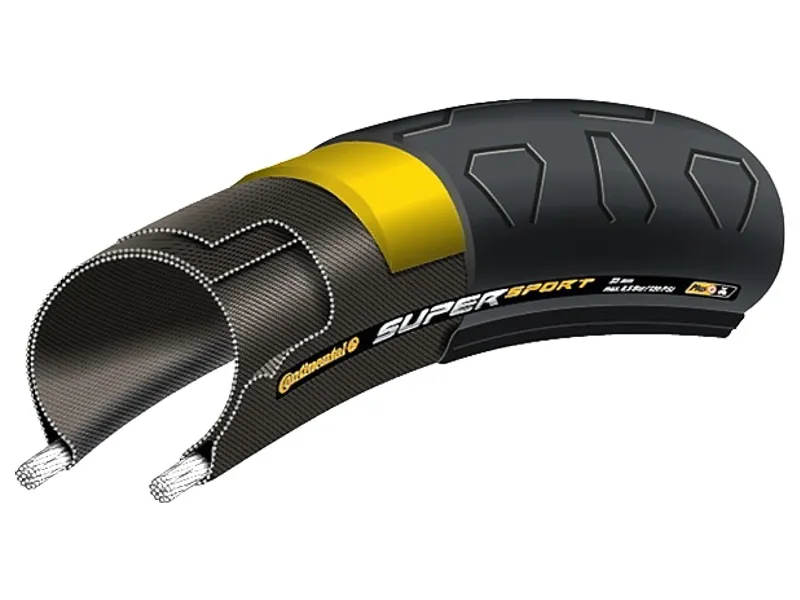 Continental Super Sport Plus 700c Tyre in Black