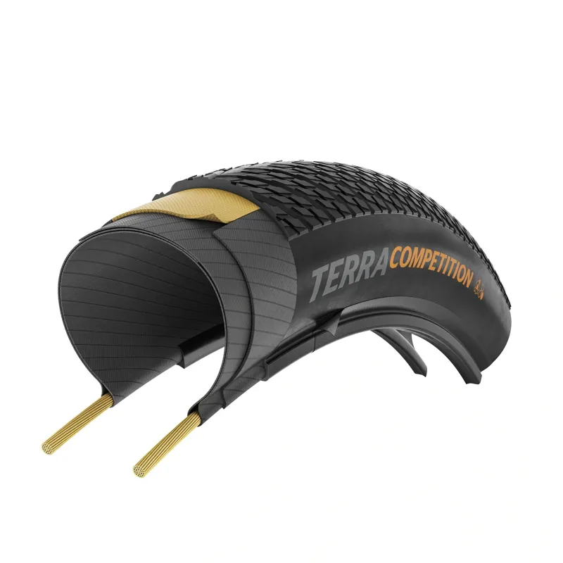 Continental Terra Competition Race Rapid Tyre in Black-2