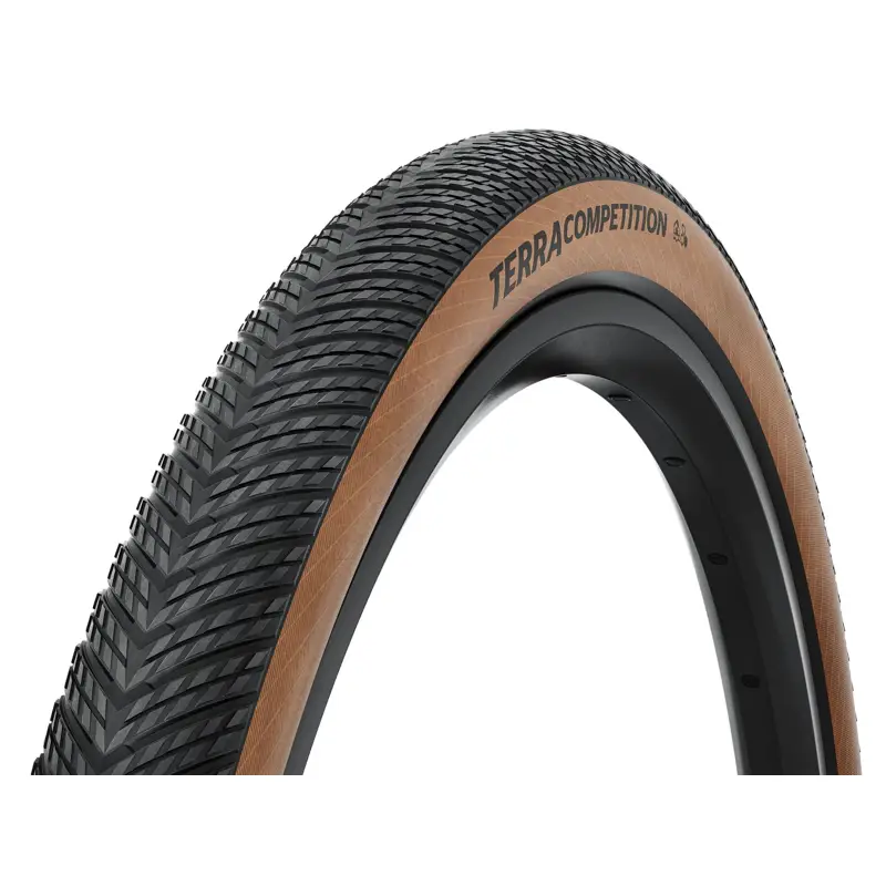 Balfes Bikes Continental Terra Competition Trail Grip Tyre in Tan | Free postage over £30, £10 off first order, price match & 0% finance.