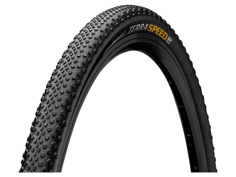 Continental Terra Speed ProTection Blackchili 700c Gravel Tyre in Black/Transparent