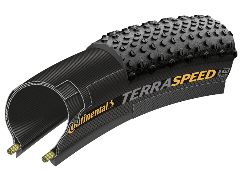 Continental Terra Speed Tyre ProTection 27.5 x 1.35 in Black-1