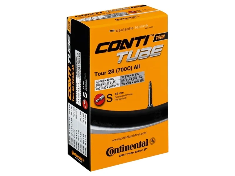 Continental Tour Inner Tube 26x1.3-1.75 with a Schrader Valve