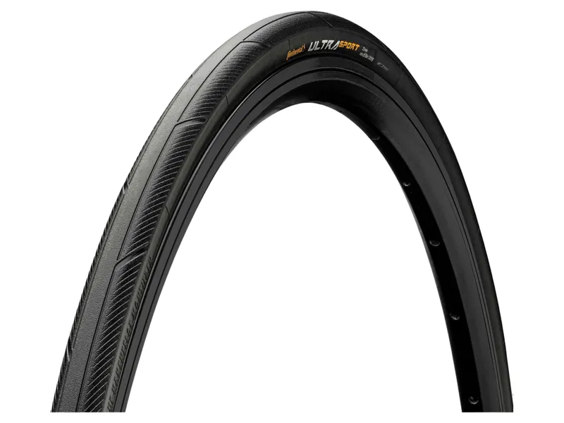 Continental Ultrasport III 700c x 28 Wired Road Tyre in Black