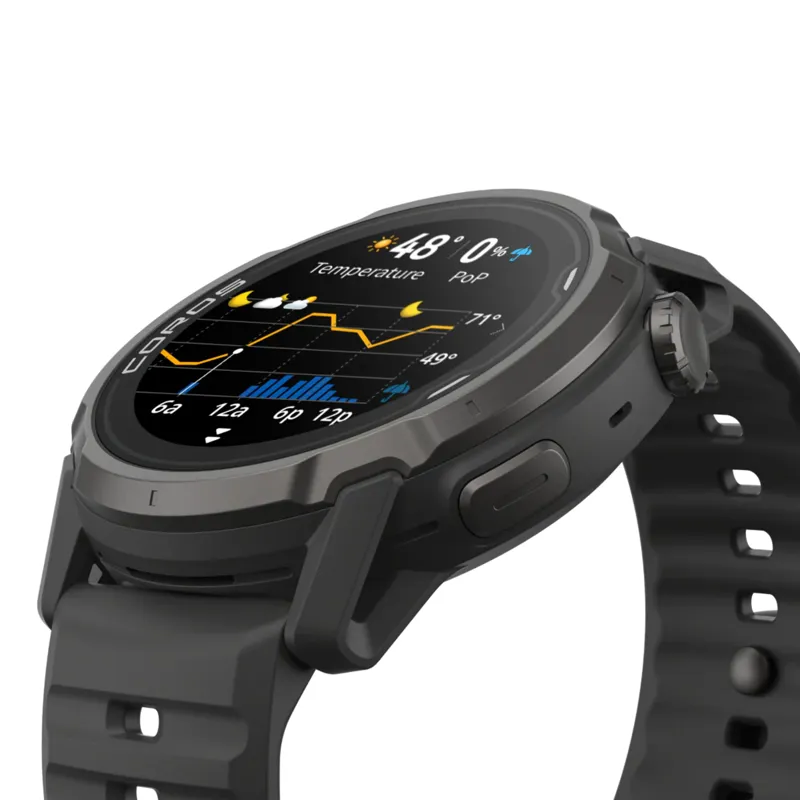 Coros APEX 4 GPS Outdoor Watch 42mm in Black-1