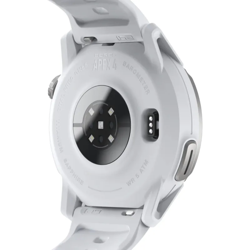Coros APEX 4 GPS Outdoor Watch 46mm in White-4