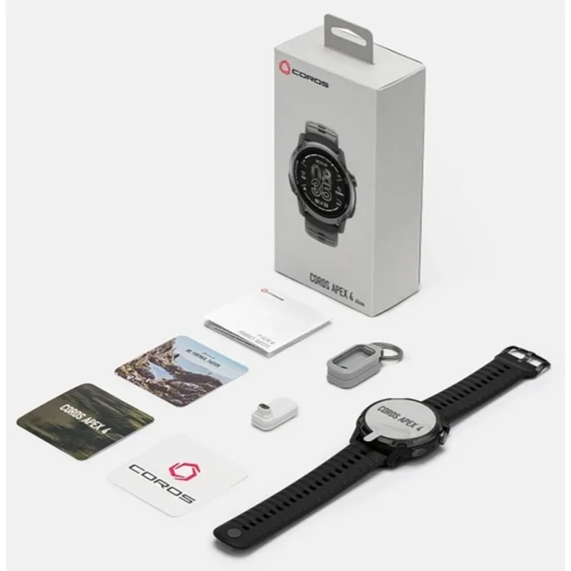 Coros APEX 4 GPS Outdoor Watch 46mm in White-6