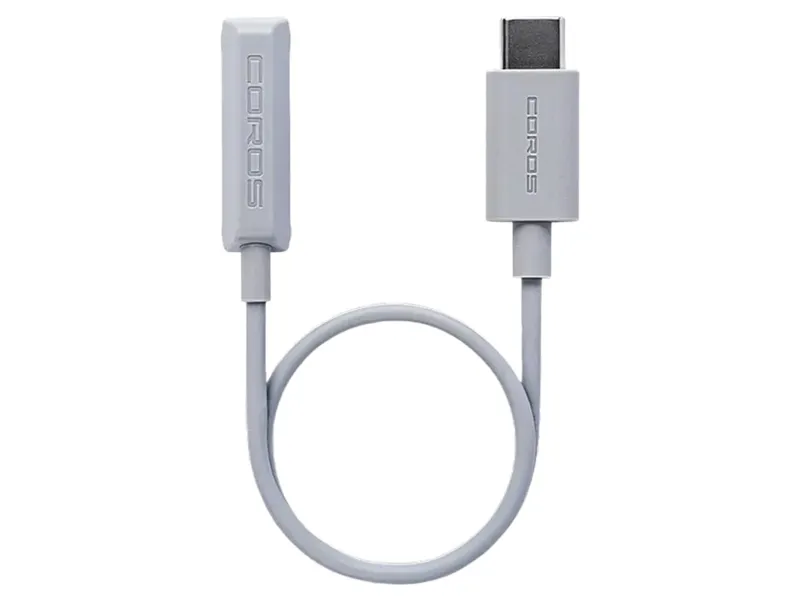 COROS Heart Rate Monitor Charging Cable USB C in White