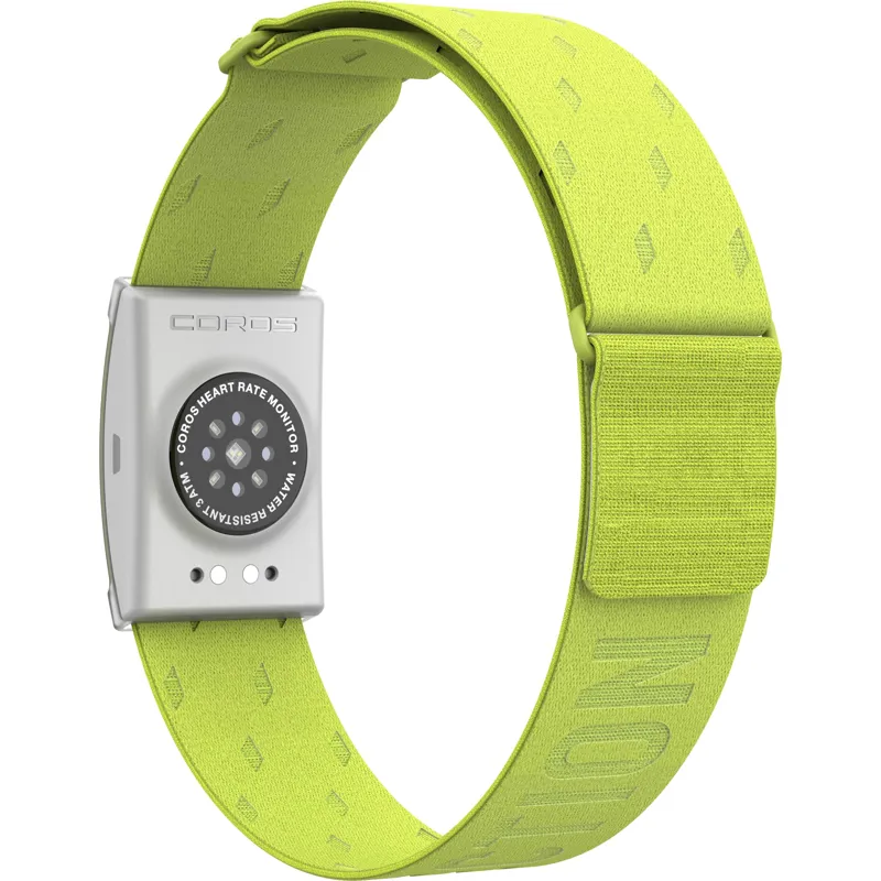 Coros Arm Strap Heart Rate Monitor in Lime-2