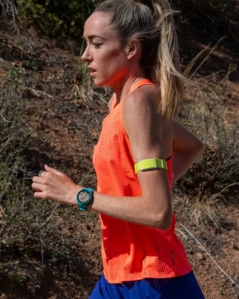 Coros Arm Strap Heart Rate Monitor in Lime-6