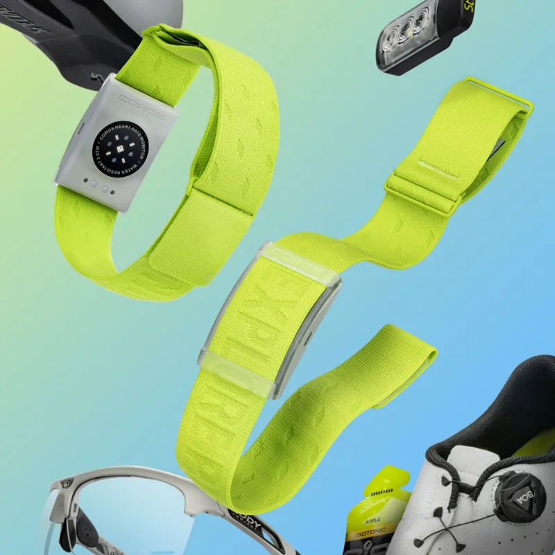 Coros Arm Strap Heart Rate Monitor in Lime-7