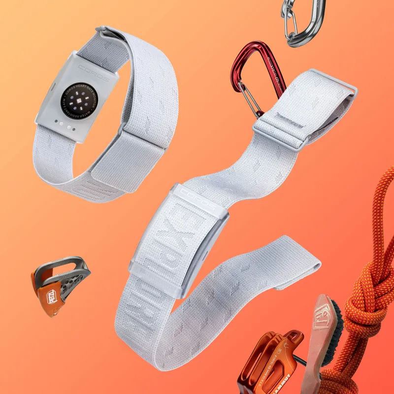 Coros Arm Strap Heart Rate Monitor in Grey-7